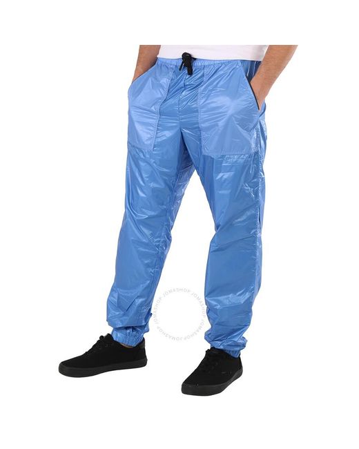 Moncler Blue Pastel Day-namic Track Pants for men