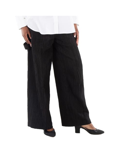 Stella McCartney Black Net Sustain Organic Cotton-Blend Jacquard Pants, Brand Size 42 (Us