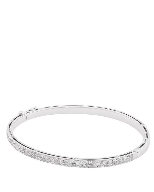 Damiani Metallic D.Side And Diamonds Bracelet for men