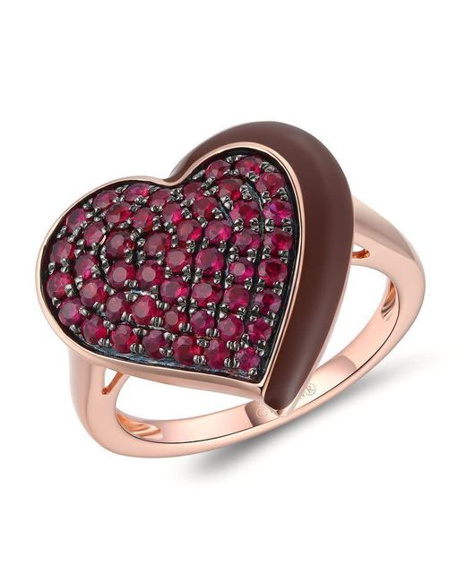 Le Vian Red Ladies Godiva X Rings Set