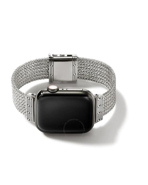 John Hardy Metallic Smart Watch Strap 40mm-45mm Apple Watch Faces