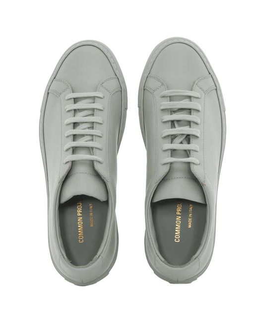 Common Projects Gray Original Achilles Low Top Sneakers for men