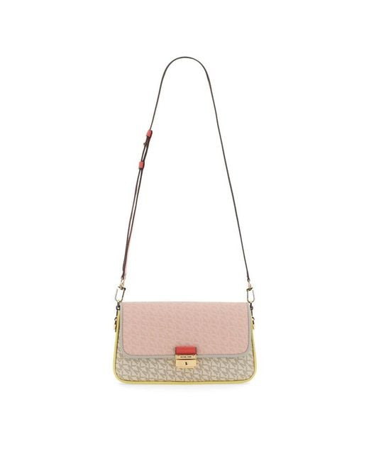 Michael Kors Pink Bag With Logo