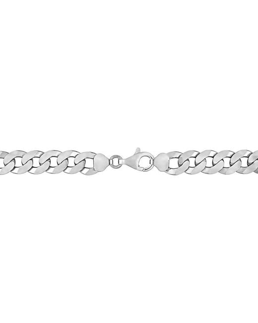 Amour Metallic 10Mm Curb Link Chain Necklace