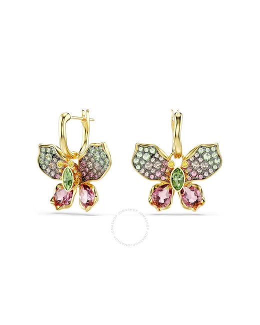 Swarovski Metallic Idyllia Drop Earrings