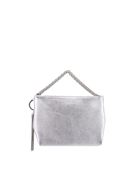 Jimmy Choo Gray Callie Handbag