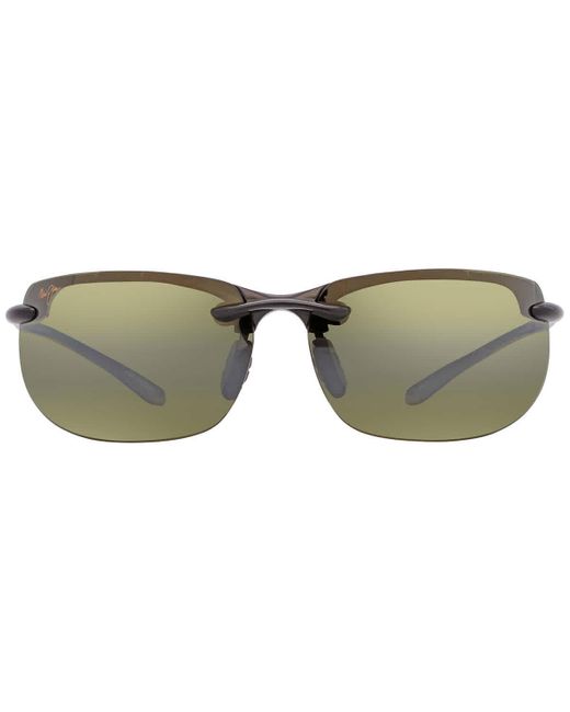 Maui Jim Green Banyans Maui Ht Wrap Sunglasses for men
