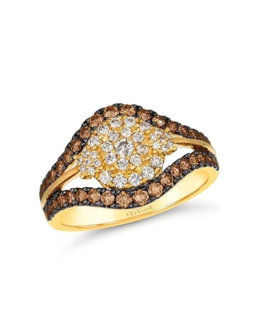 Le Vian Metallic Ladies Chocolate Diamond Rings Set