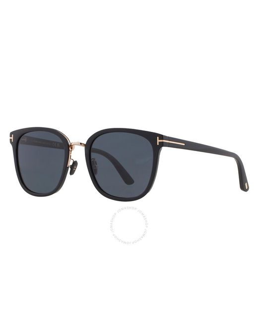 Tom Ford Black Sport Sunglasses Ft0968-k 01a 56