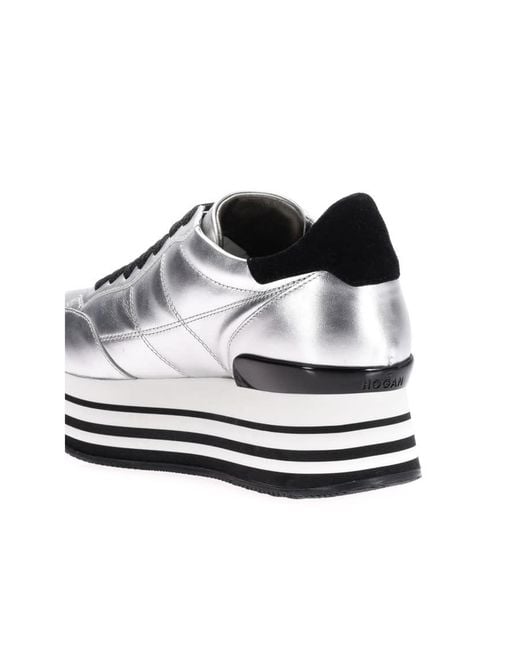 Hogan White Ladies Sneakers, Us