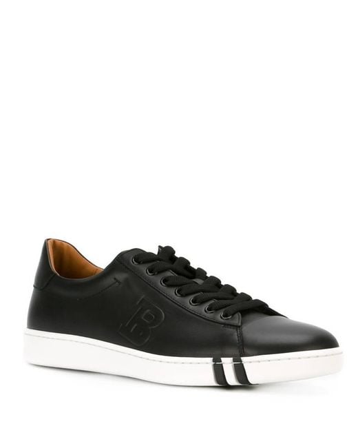Bally Black Asher Leather Low-Top Sneakers, Brand Size 5 Us for men