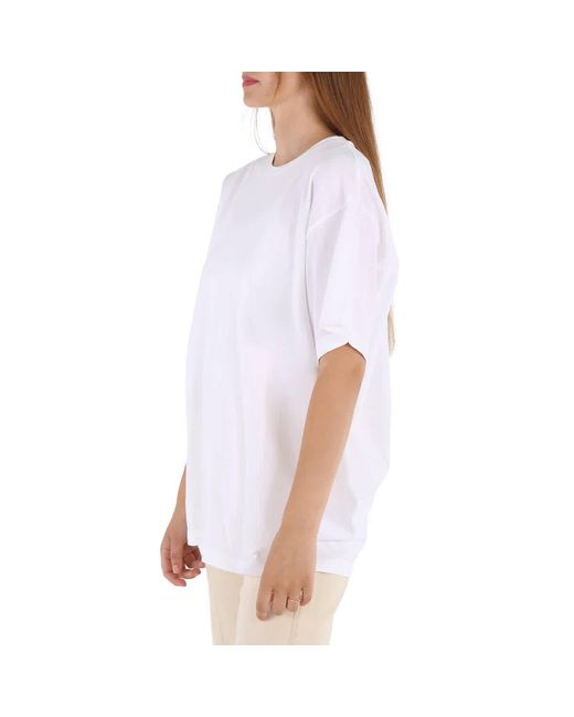 MM6 by Maison Martin Margiela White Mm6 Customisable T-shirt
