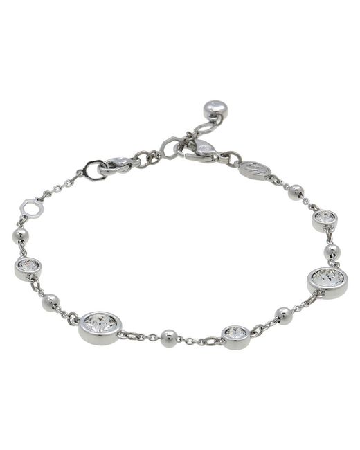 Swarovski Metallic Imber Soft Bracelet Rhodium Shiny
