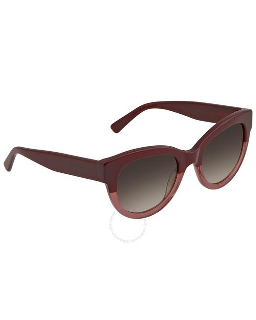 MCM Brown Grey Cat Eye Sunglasses 608s 605