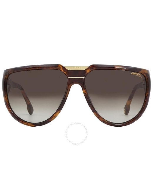 Carrera Gray Gradient Browline Sunglasses Flaglab 13 0086/ha 62