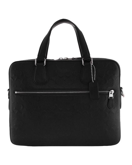 COACH Black Hudson 5 Bag for men