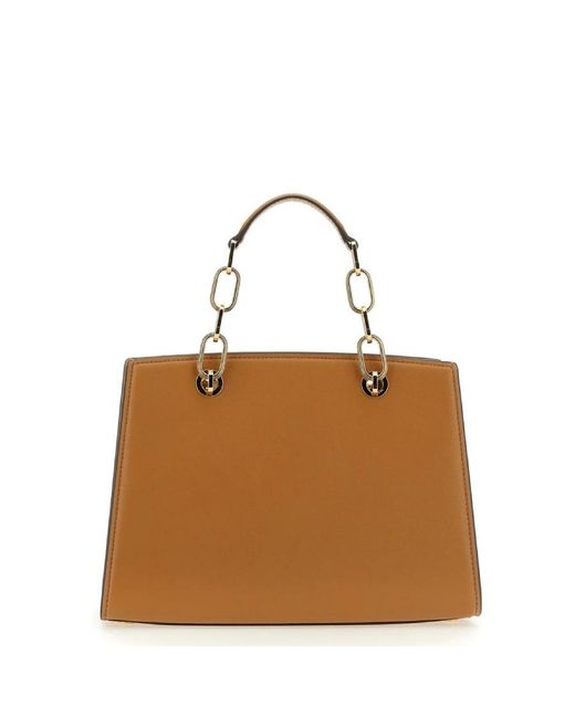 Michael Kors Brown Medium Cynthia Leather Satchel