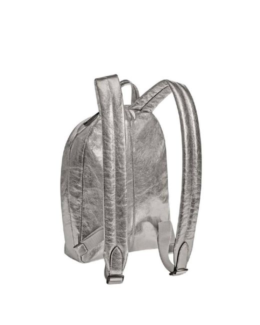 COACH Gray Hall 22 Metallic Backpack for men