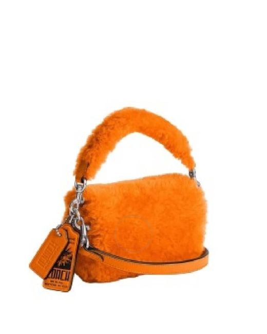 COACH Orange Lil Nas X Drop Tabby 12 Edition Shoulder Bag