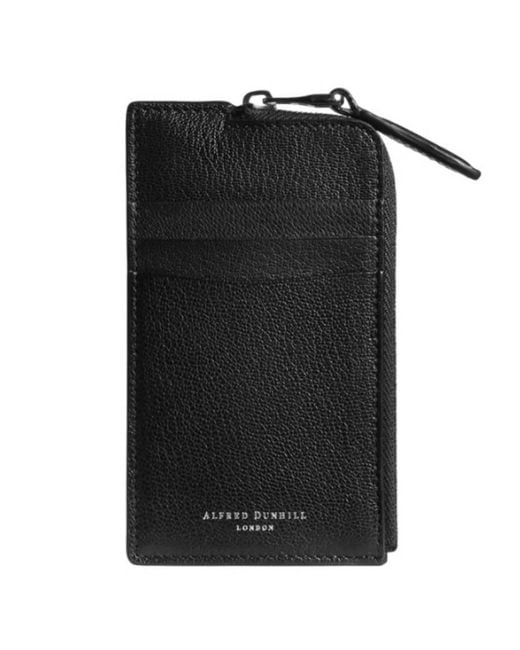 Dunhill Black Duke Fine Leather Card Case for men