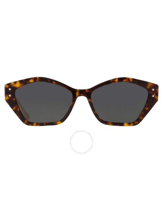 Dior Brown Geometric Sunglasses Miss S1u Cd40107u 52n 56