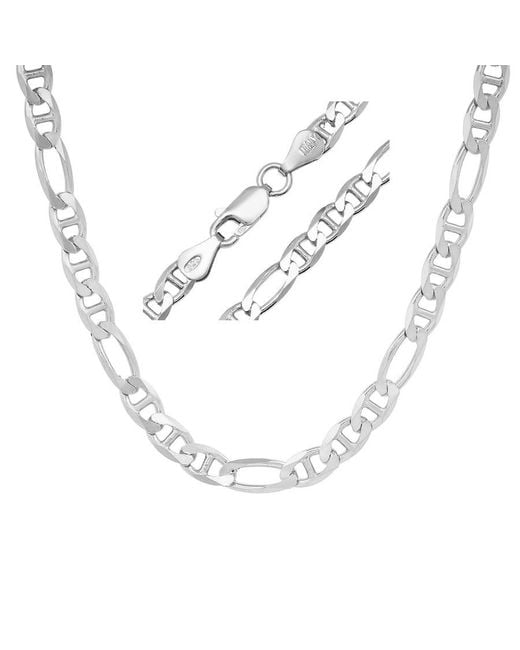Kylie Harper Metallic Italian Sterling Figaro Mariner Chain