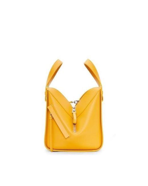 Loewe Yellow Compact Hammock Bag