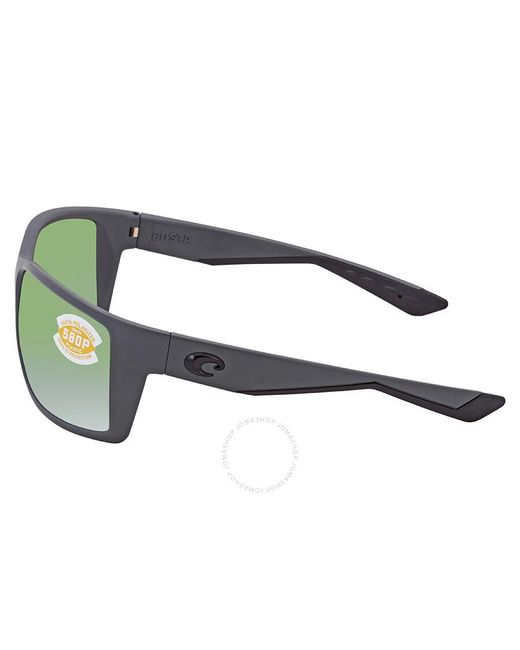 Costa Del Mar Reefton Green Mirror Polarized Polycarbonate Sunglasses Rft 98 Ogmp 64 for men