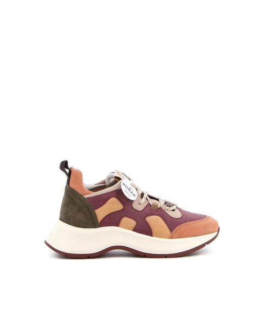 Hogan Pink Ladies Sneakers, Us