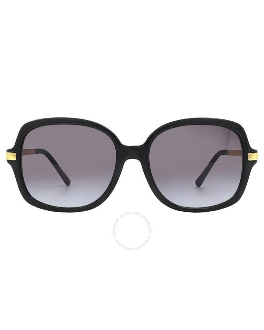 Michael Kors Black Adrianna Ii Grey Gradient Butterfly Sunglasses Mk2024 316011 57