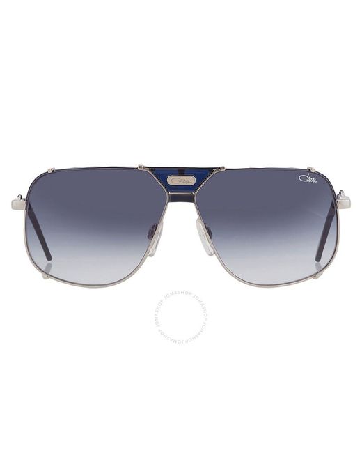 Cazal Blue Gradient Navigator Sunglasses 994 003 63
