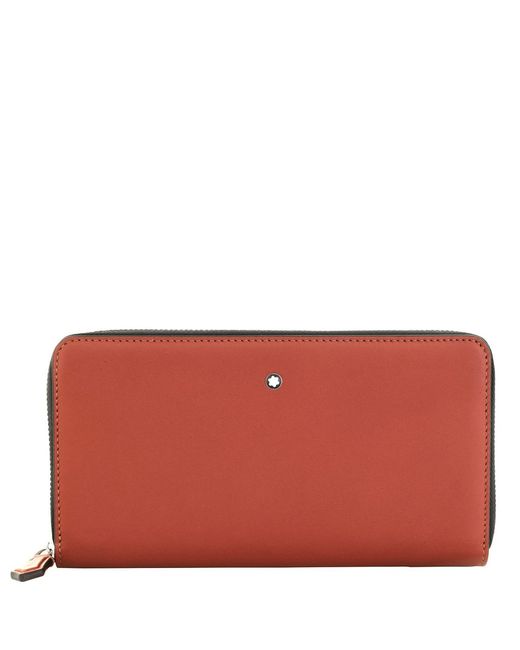 Montblanc Red Meisterstuck Selection Soft 12Cc Wallet