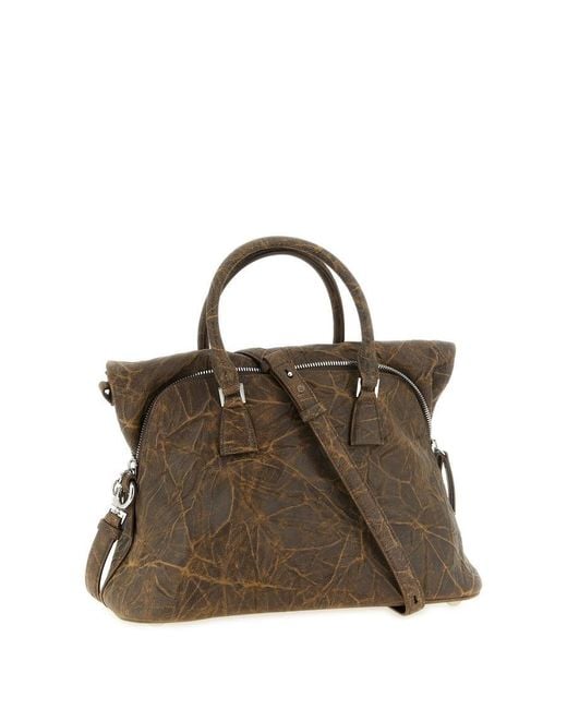 Maison Margiela Brown 5Ac Shoulder Bag for men