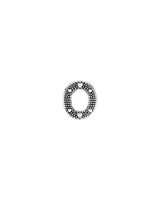 Pandora Metallic Letter O Charm for men