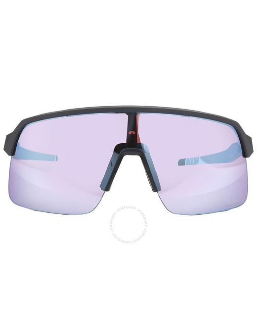 Oakley Purple Sutro Lite Prizm Snow Sapphire Shield Sunglasses Oo9463 946317 39 for men