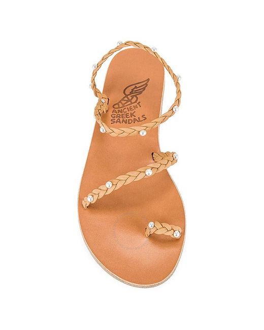 Ancient Greek Sandals Brown Ancient Greek S