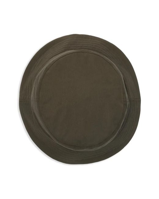 Burberry Green Check Fleece Reversible Bucket Hat for men