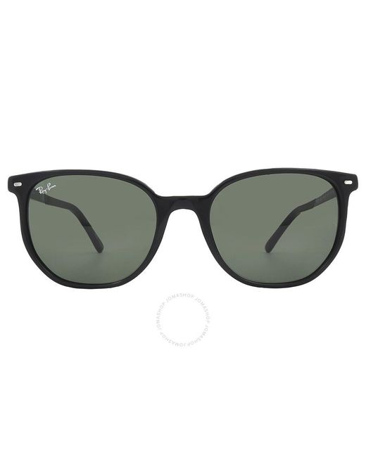 Ray-Ban Elliot Green Square Sunglasses Rb2197 901/31 54