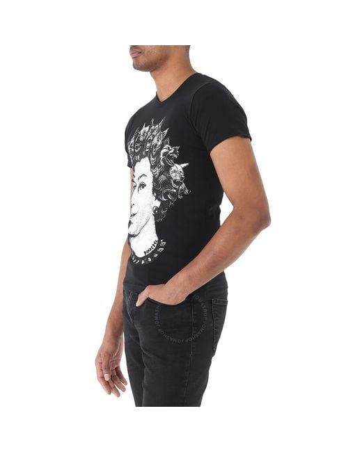 DOMREBEL Black Short Sleeve Liz Cotton T-shirt for men