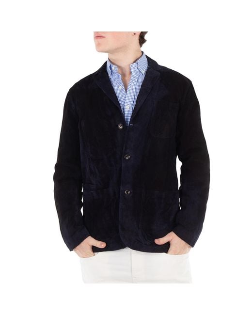 Polo Ralph Lauren Blue Polo Soft Tailored Corduroy Blazer for men