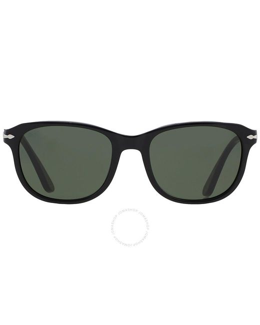 Persol Green Rectangular Sunglasses Po1935s 95/31 53