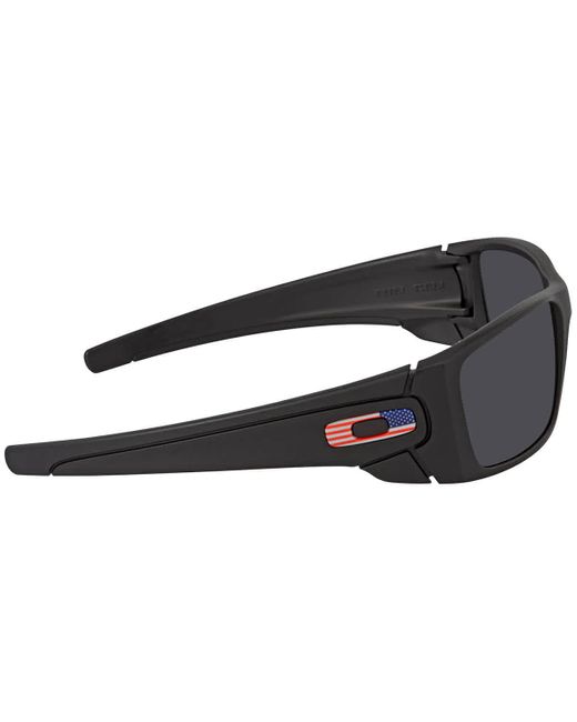 Oakley Blue Si Fuel Cell Grey Wrap Sunglasses Oo9096 909638 60 for men