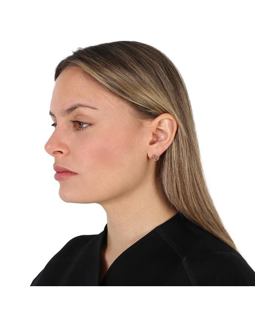 Gucci Metallic Interlocking G 18Ct Stud Earrings for men