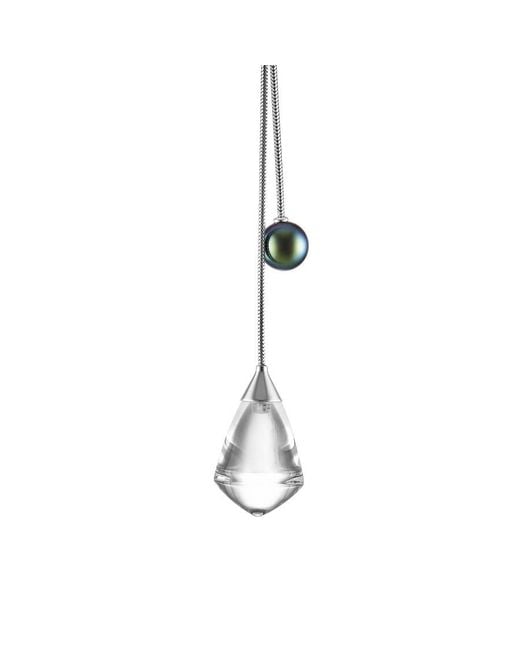 Baccarat Metallic Paving Diamonds & Tahitian Pearls for men