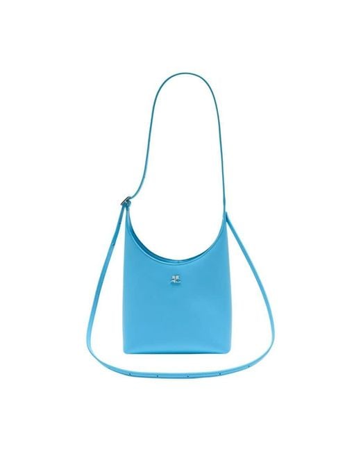 Courreges Blue Melt Shoulder Bag