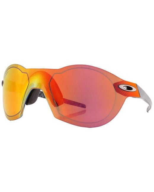 Oakley Pink Resubzero Prizm Shield Sunglasses Oo9098 909802 48