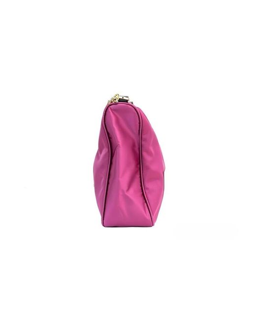 Versace Purple Medusa Pendant Shoulder Bag for men