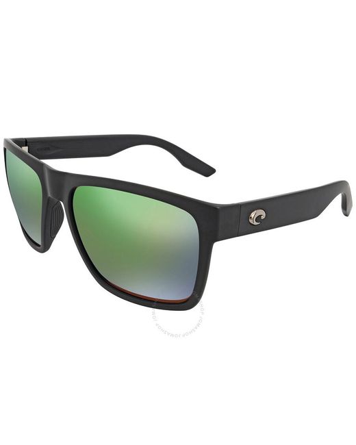 Costa Del Mar Cta Del Mar Paunch Xl Green Mirror Polarized Polycarbonate 580p Square Sunglasses for men