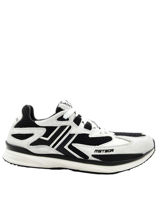 Lanvin White Meteor Runner Sneakers