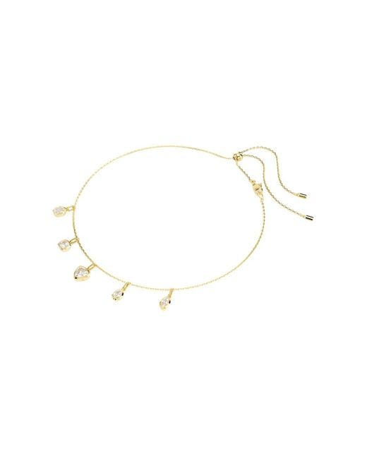 Swarovski Metallic Tone Plated Imber Necklace